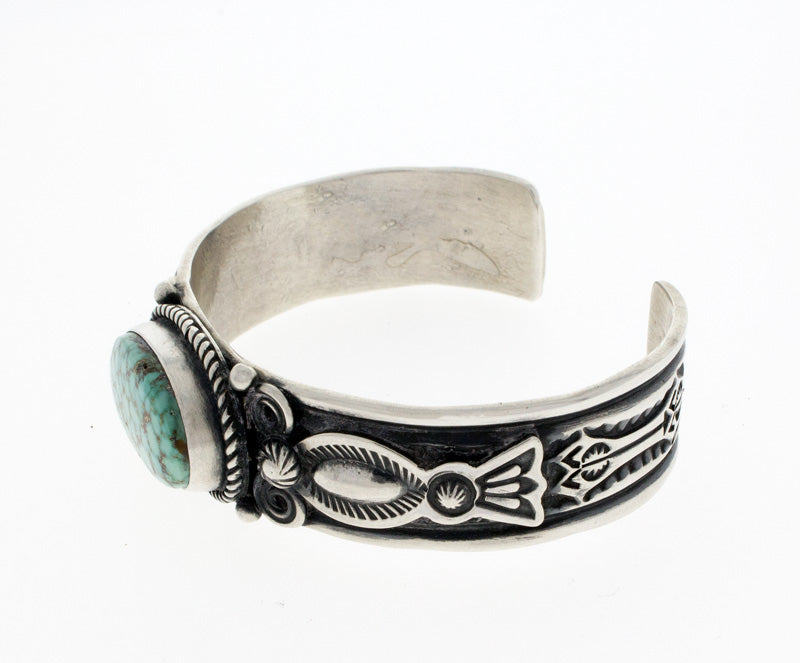 Bracelet en turquoise Kingman Birdseye naturel