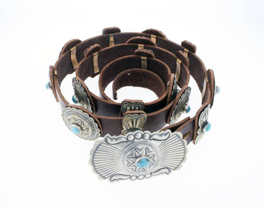 Turquoise Concho Belt