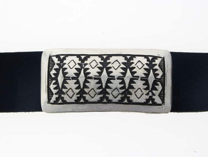 Sterling Silver Overlay Concho Belt