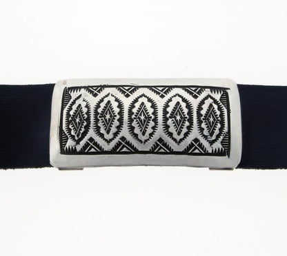 Sterling Silver Overlay Concho Belt