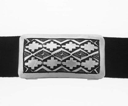 Sterling Silver Overlay Concho Belt