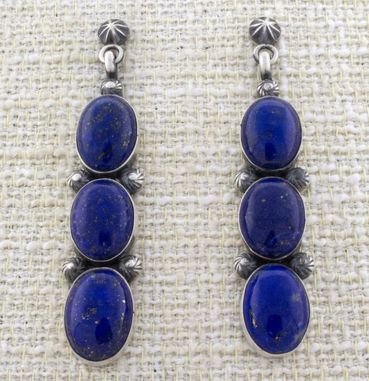 Natural Lapis Earrings