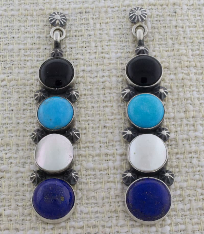 Multi-Stone Earrings