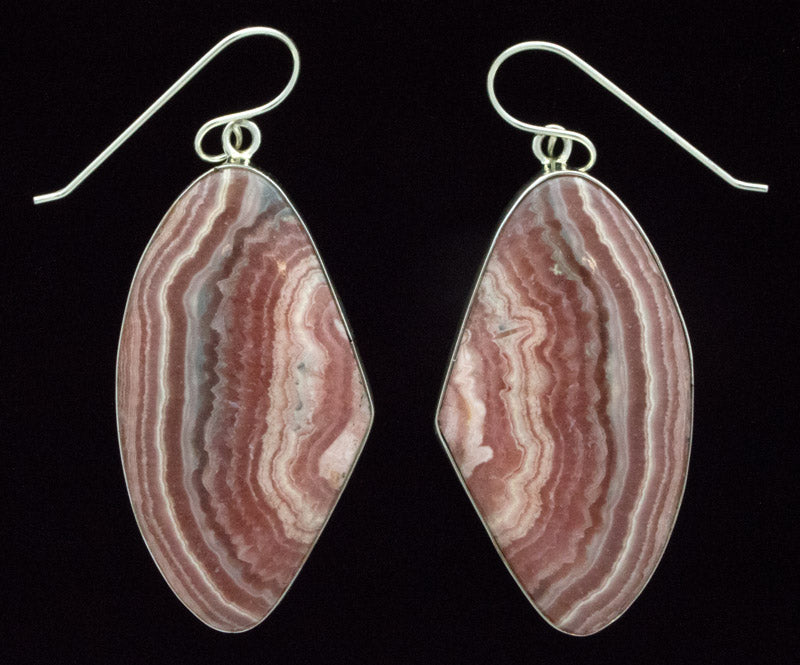 Rhodochrosite Earrings