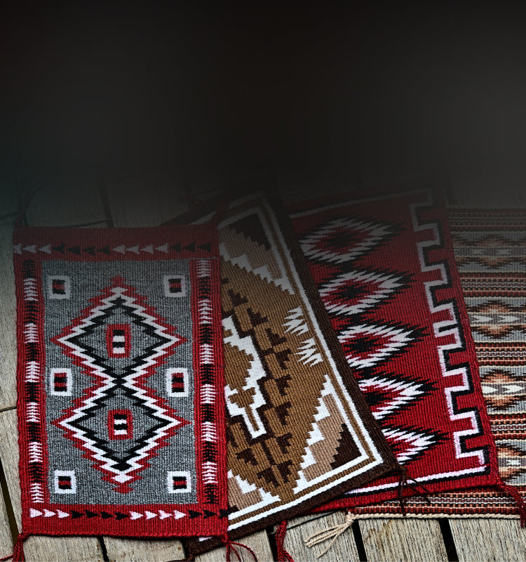   Miniature Navajo Rugs 