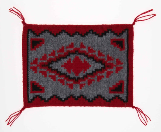 Miniature Ganada Handwoven Navajo Rug