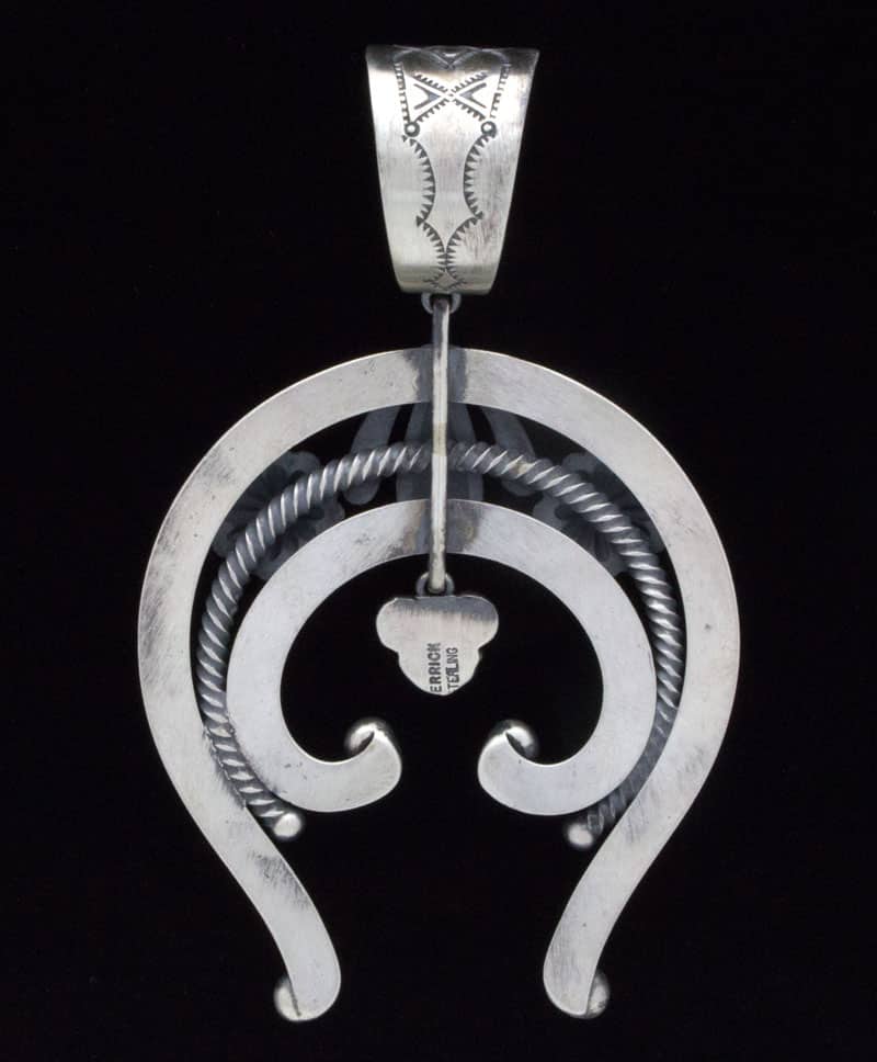 Pendentif Naja en Argent Sterling avec Pendentif