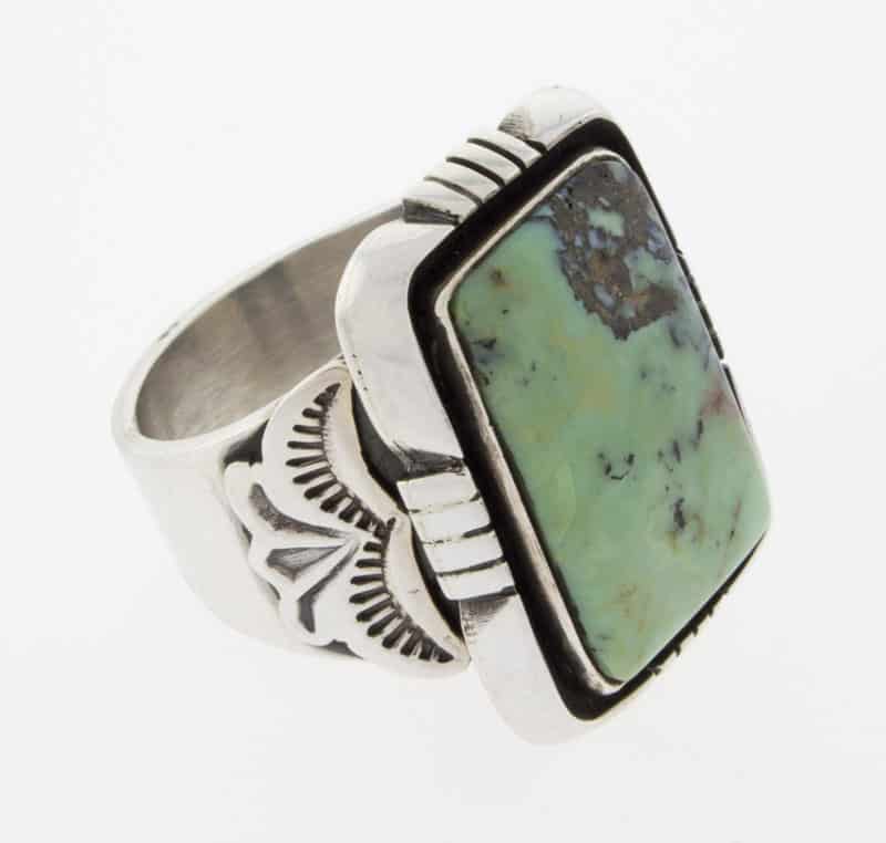 Bague Shadowbox Turquoise du Lac Carico