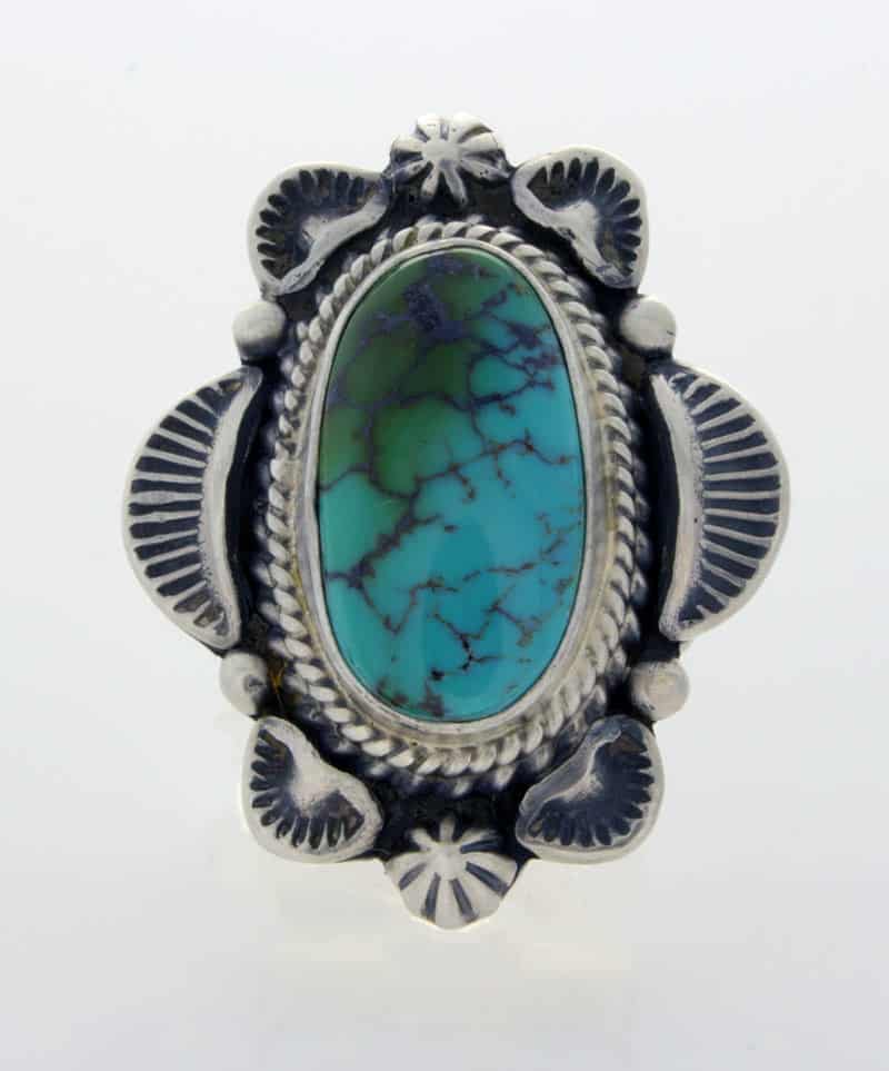 Kingman Turquoise Ring