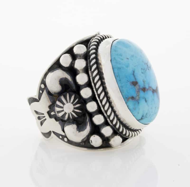 Natural Ithaca Peak Turquoise Ring