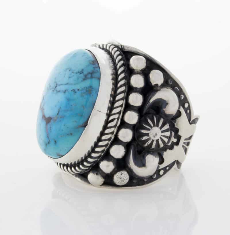 Bague en turquoise naturelle Ithaca Peak