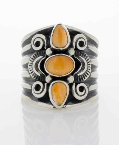 Bague d'huître épineuse orange