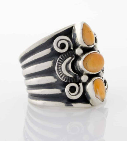 Bague d'huître épineuse orange