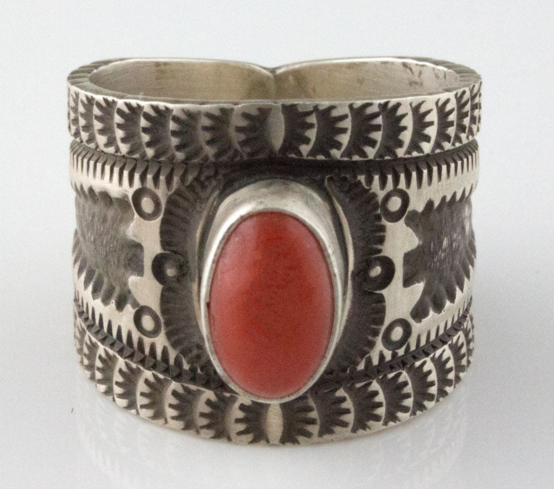 Bague en corail naturel méditerranéen