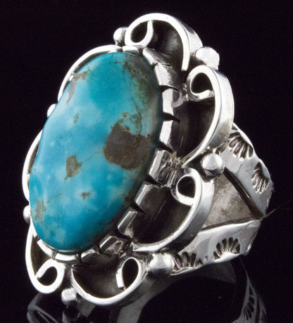 Bague en turquoise Kingman