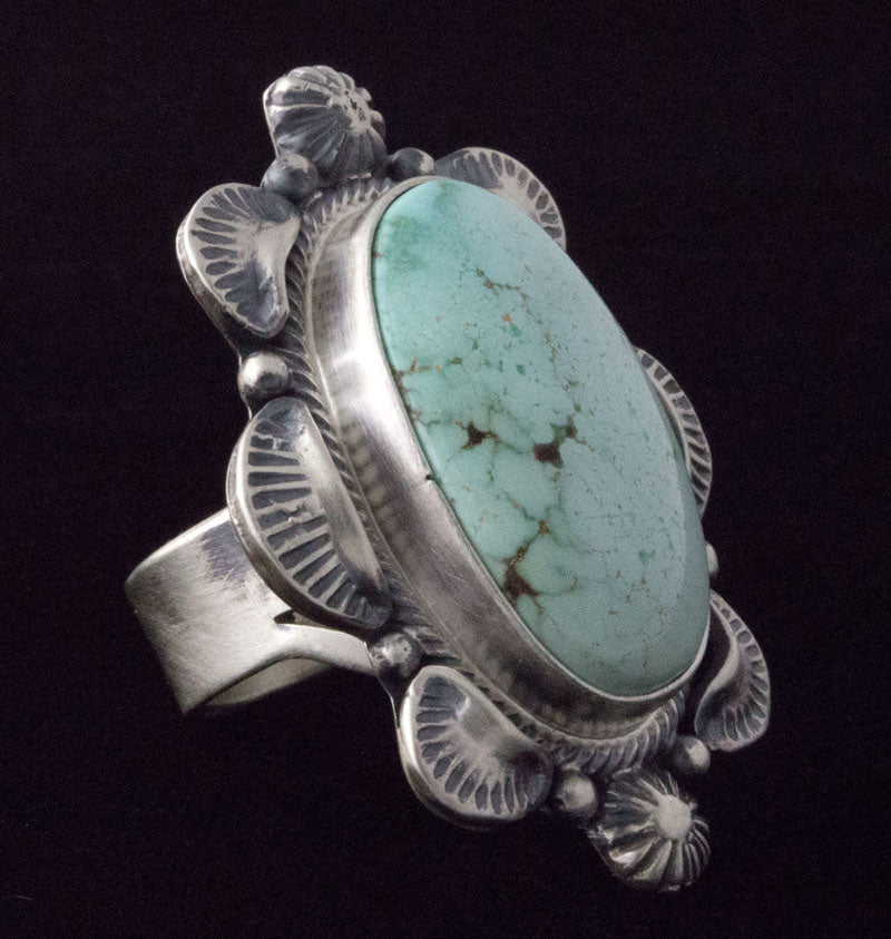 Natural Golden Hill Turquoise Ring