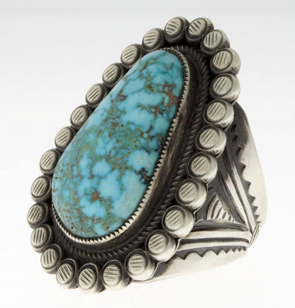 Bague en turquoise Web Kingman Naturel