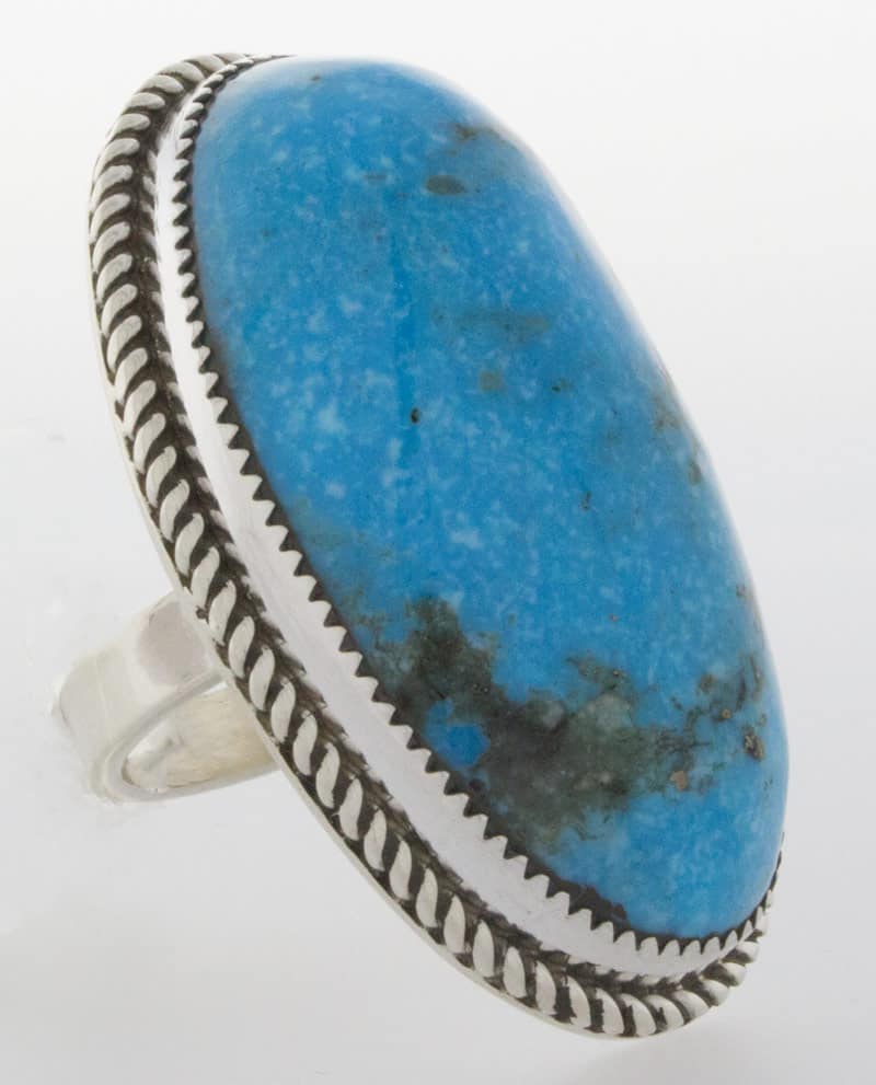 Kingman Turquoise Statement Ring