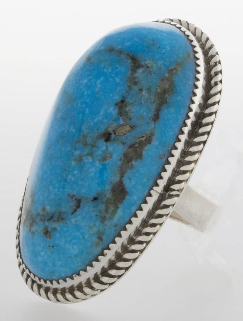 Kingman Turquoise Statement Ring