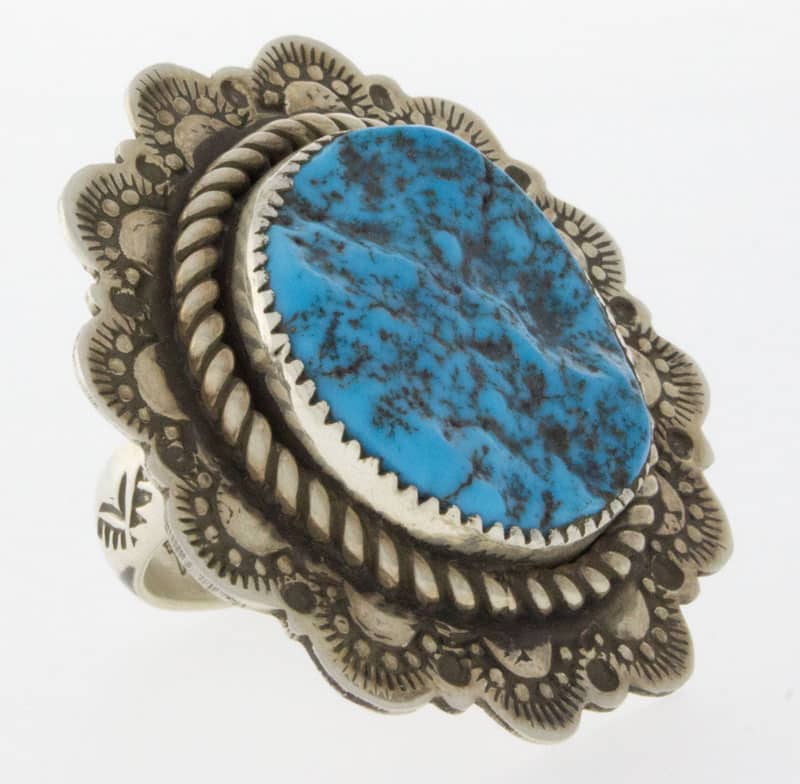 Natural Sleeping Beauty Turquoise Ring