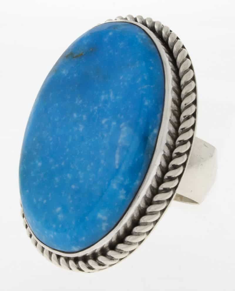 Natural Kingman Turquoise Ring