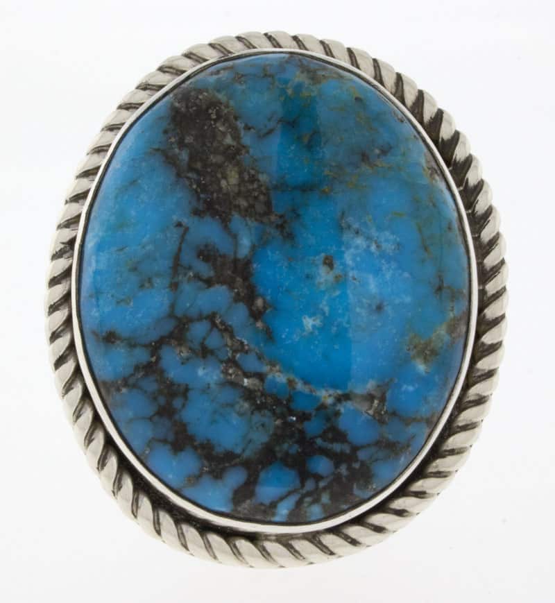 Natural Kingman Turquoise Ring