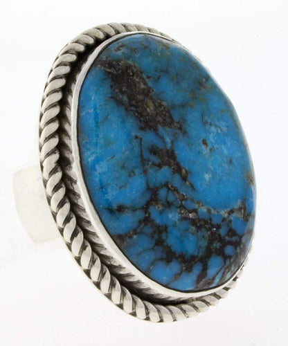 Natural Kingman Turquoise Ring