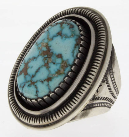 Bague en turquoise Water Web Kingman de haute qualité