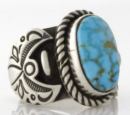 Natural Kingman Turquoise Ring