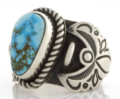 Natural Kingman Turquoise Ring