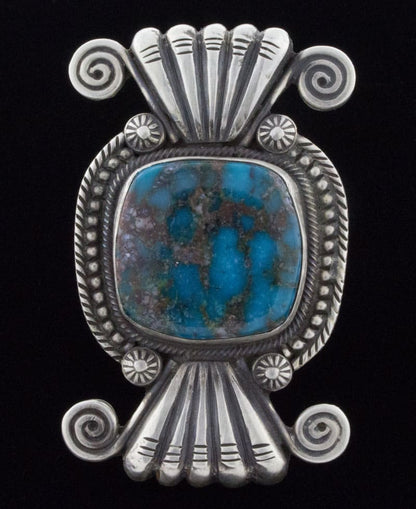 Natürlicher Bisbee-Turquoise Statement-Ring