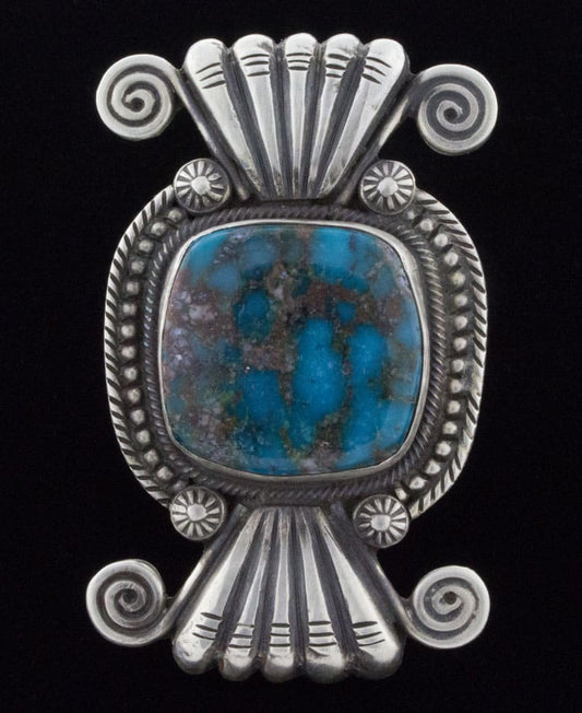 Natürlicher Bisbee-Turquoise Statement-Ring