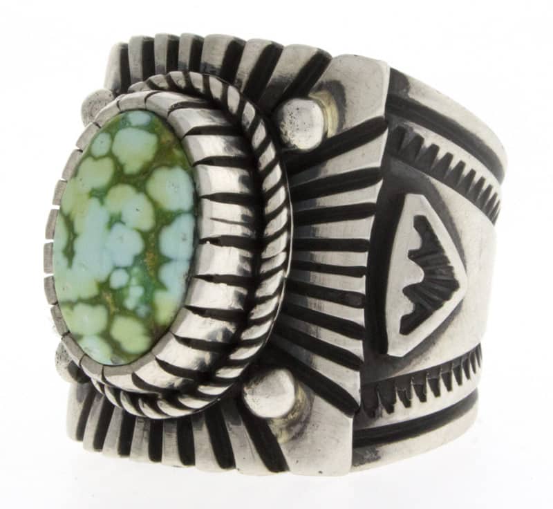 Natural Sonoran Gold Turquoise Ring