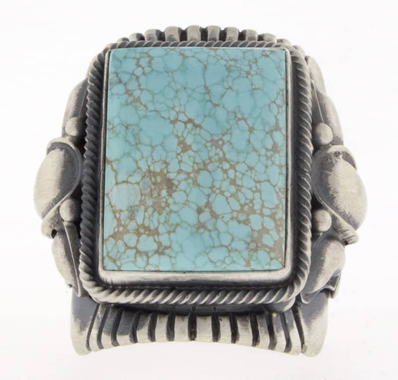 Bague en turquoise naturelle #8