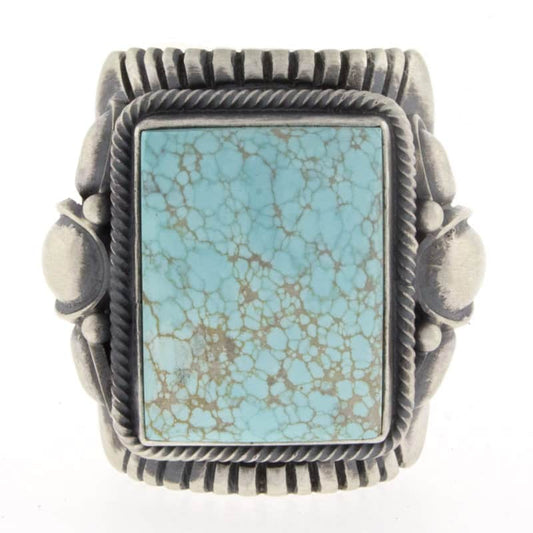 Bague en turquoise naturelle #8