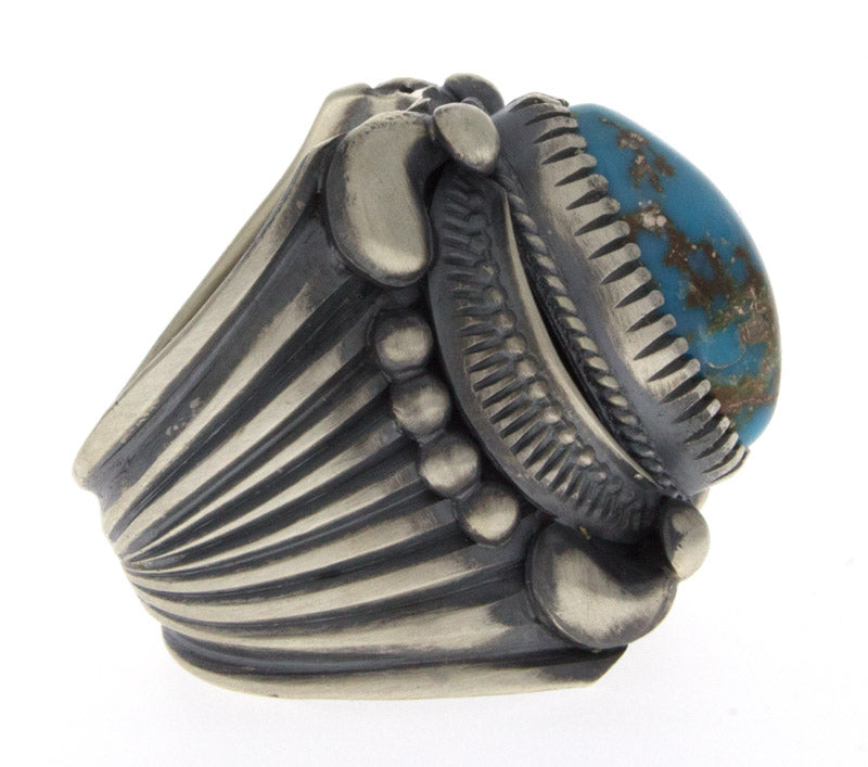 Natural Bisbee Turquoise Ring