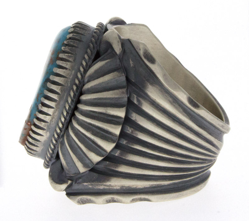 Natural Bisbee Turquoise Ring