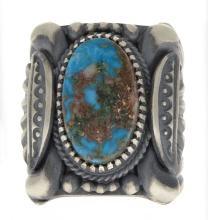 Natural Bisbee Turquoise Ring