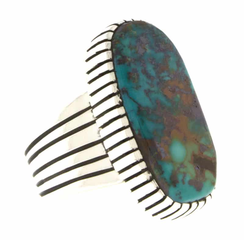 Bague en turquoise naturelle de Royston