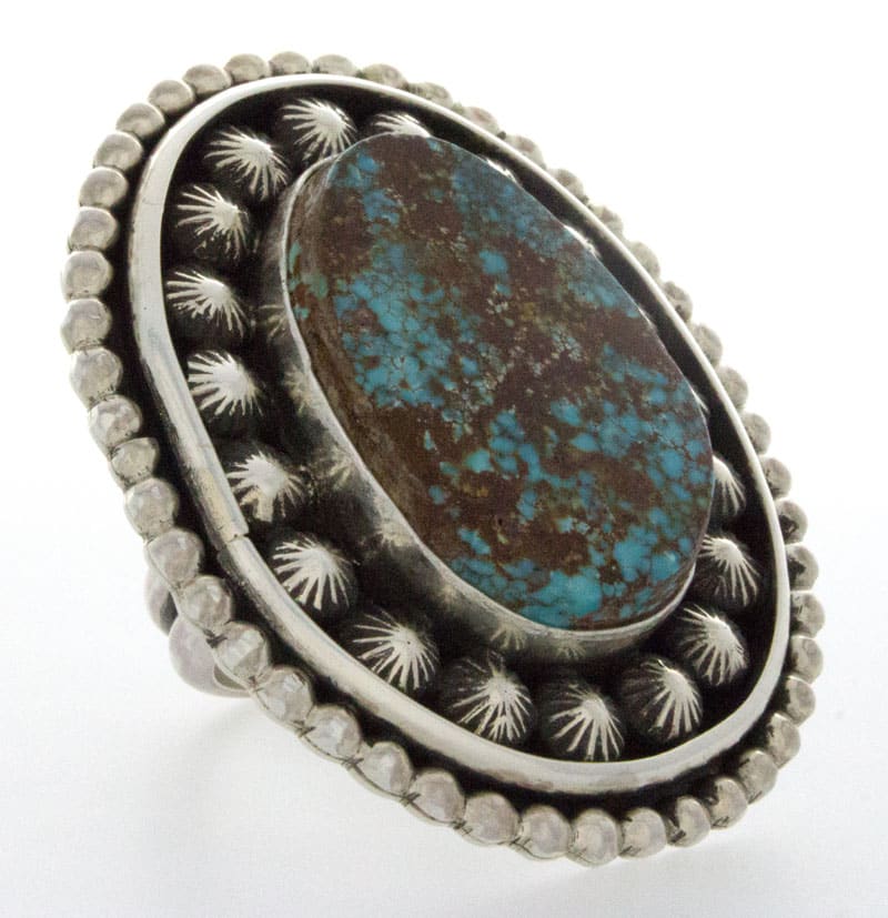 Natural Royston Turquoise Statement Ring