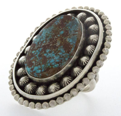 Natural Royston Turquoise Statement Ring