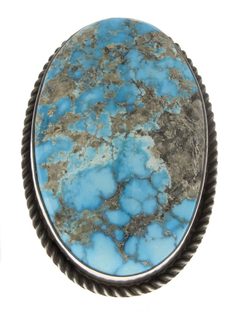 Natural Turquoise Mountain Turquoise Ring