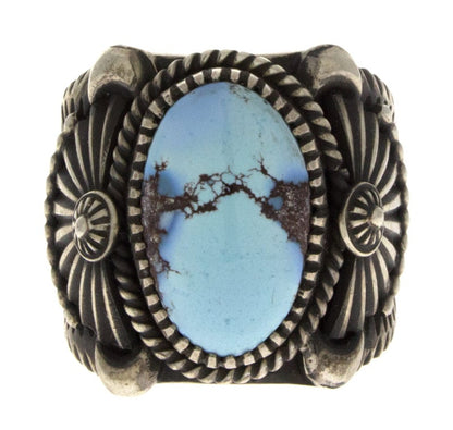 Natural Golden Hill Turquoise Ring