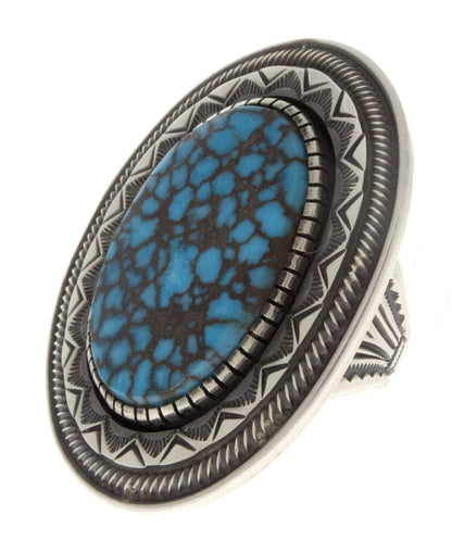 Bague en turquoise égyptienne naturelle