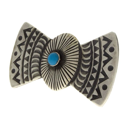 Sterling Silver Statement Ring With Kingman Turquoise