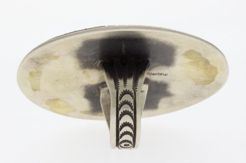 Sterling Silber Concho Stil Statement Ring