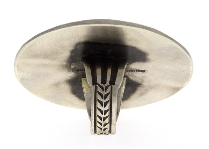 Sterling Silver Shadowbox Statement Ring