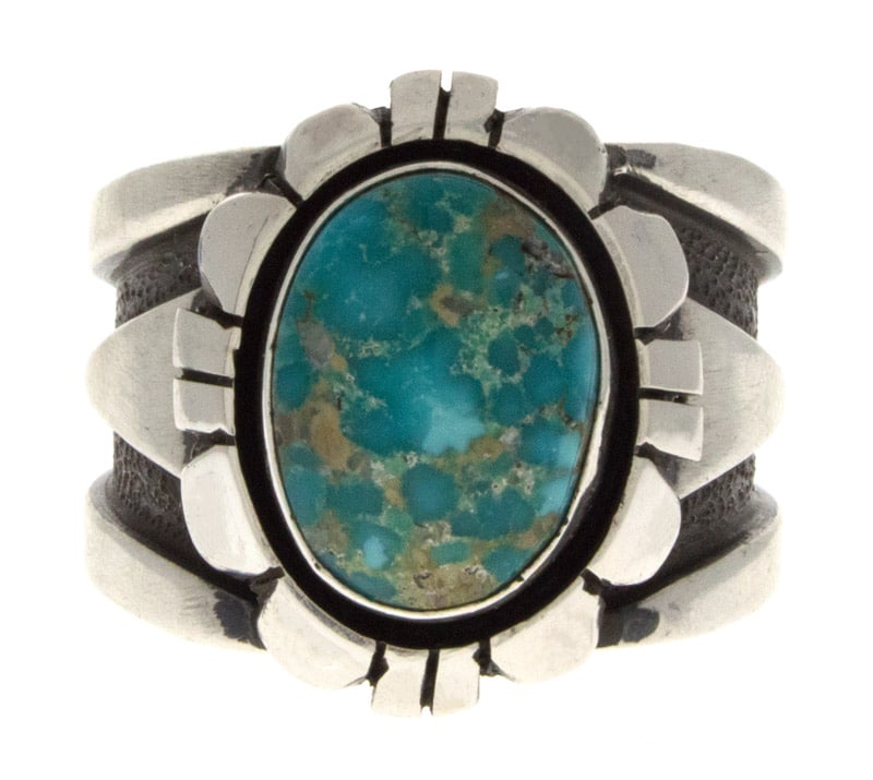 Bague en turquoise naturelle de Sonora