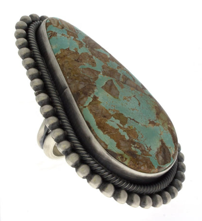 Natürlicher Royston-Turquoise Statement-Ring