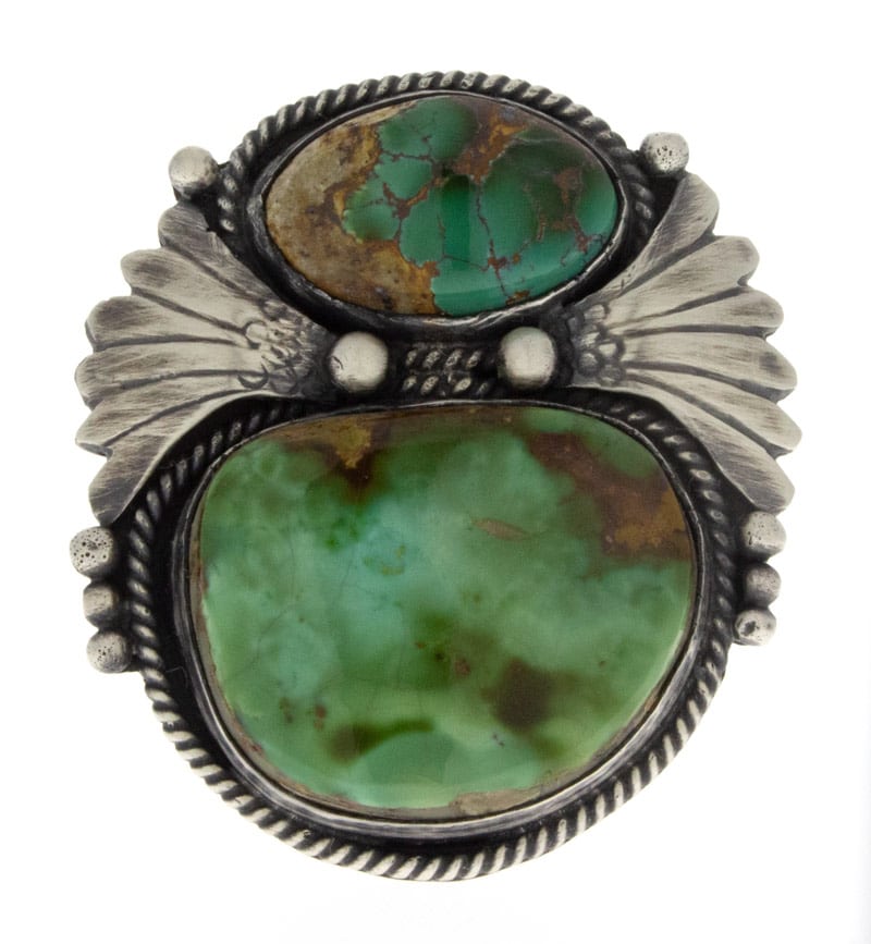 High Grade Natural Royston Turquoise Ring